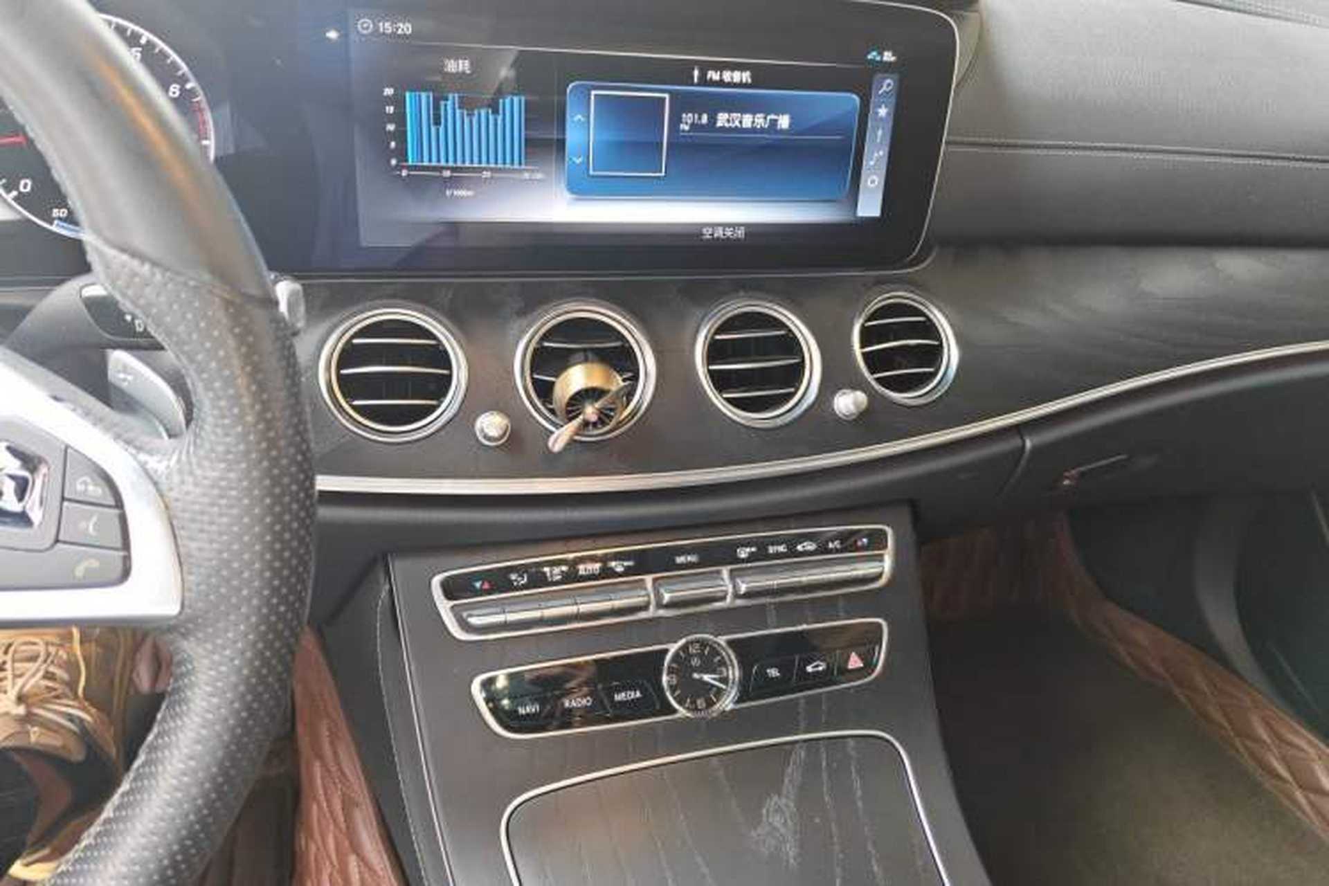 Used Mercedes-Benz E-Class 2018 E 200 L Sport Edition Audio And AC Panel