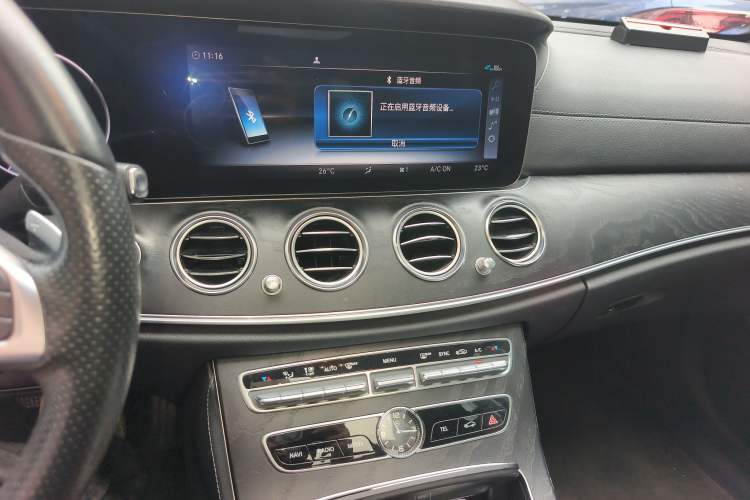 Used Mercedes-Benz E-Class 2018 E 200 L Sport Edition Audio And AC Panel