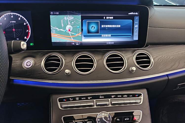 Used Mercedes-Benz E-Class 2018 E 200 L Sport Edition Audio And AC Panel