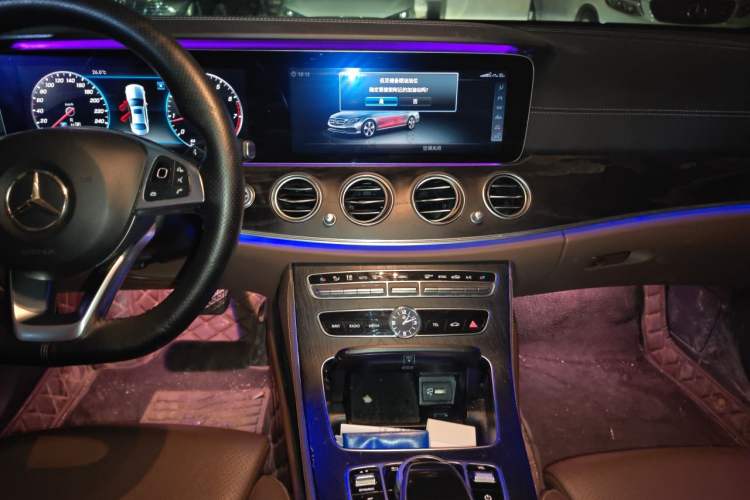 Used Mercedes-Benz E-Class 2018 Facelift E 200 L Sport Edition Audio And AC Panel