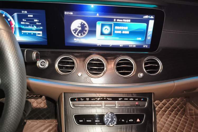 Used Mercedes-Benz E-Class 2018 Restyled E 300 L Sport Luxury Edition Audio And AC Panel