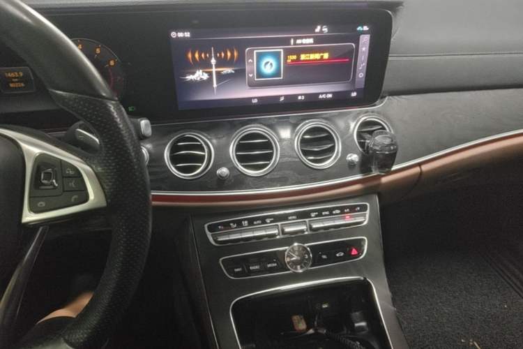 Used Mercedes-Benz E-Class 2018 Restyled E 300 L Sporty and Stylish Edition Audio And AC Panel