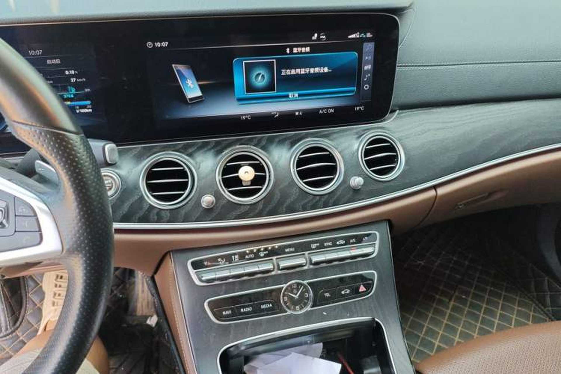 Used Mercedes-Benz E-Class 2018 Facelift E 200 L Sport Edition Audio And AC Panel