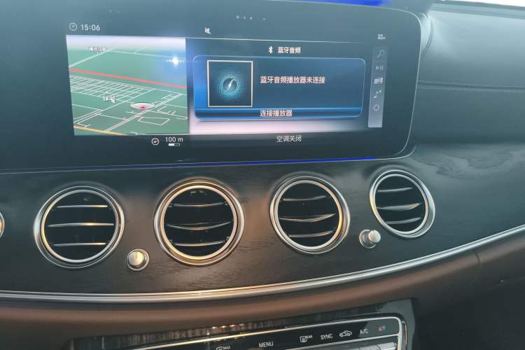 Used Mercedes-Benz E-Class 2018 E 200 L Sport Edition Audio And AC Panel