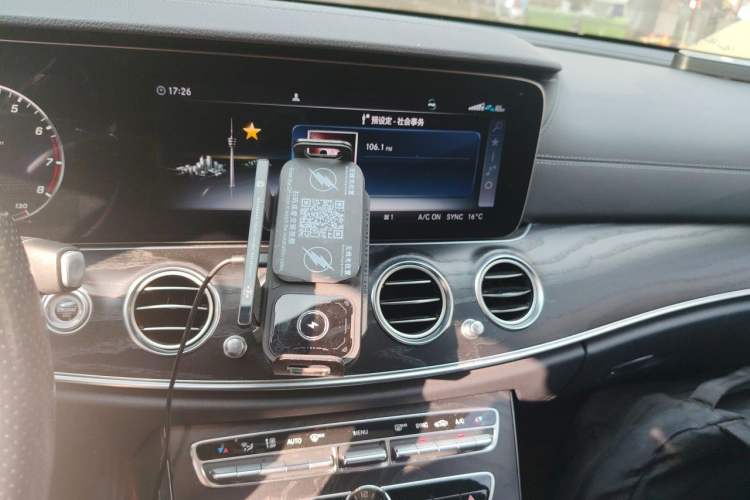 Used Mercedes-Benz E-Class 2018 Restyled E 300 L Sporty and Stylish Edition Audio And AC Panel
