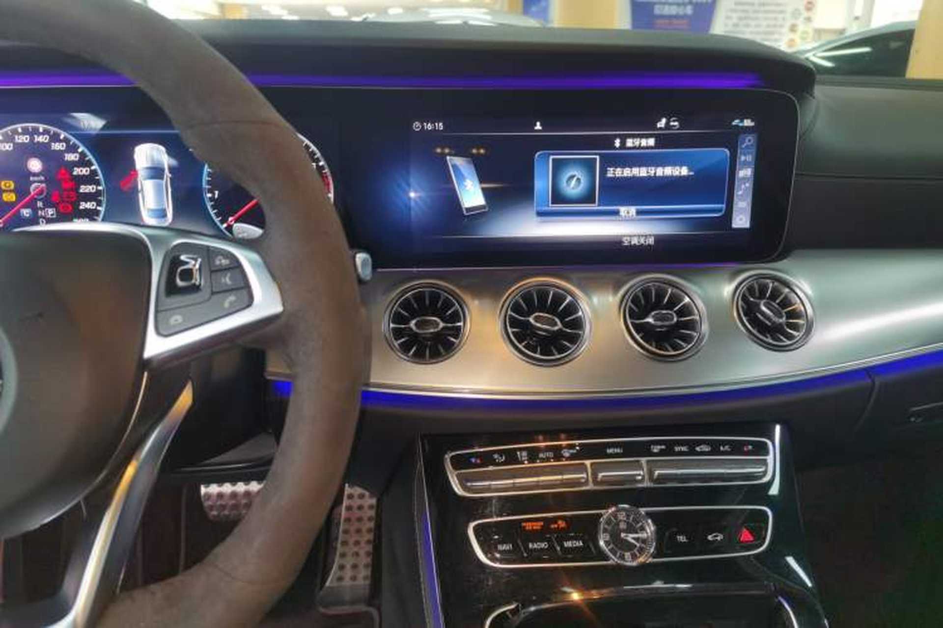 Used Mercedes-Benz E-Class 2018 E 300 Coupe Audio And AC Panel