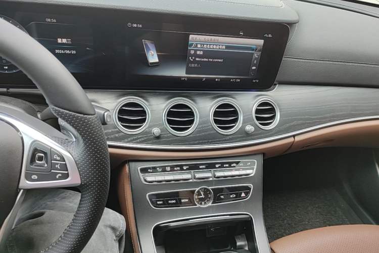 Used Mercedes-Benz E-Class 2018 Facelift E 200 L Sport Edition Audio And AC Panel