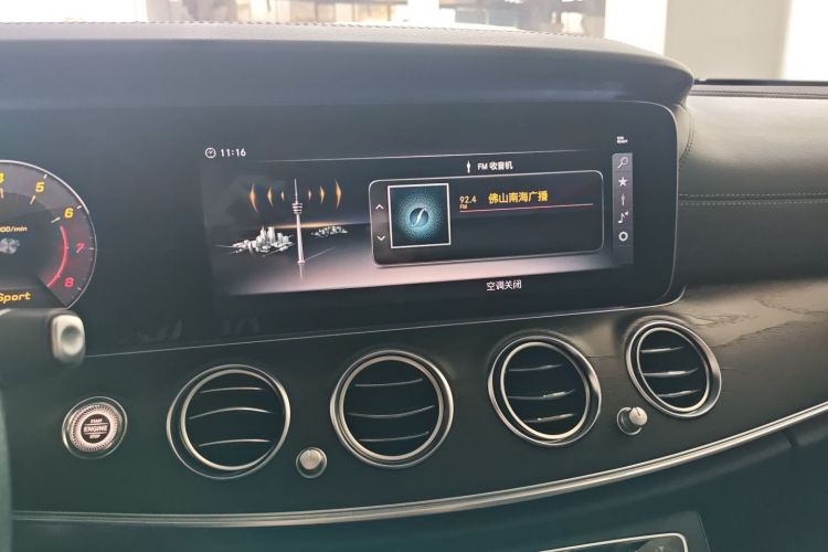 Used Mercedes-Benz E-Class 2018 E 200 L Sport Edition Audio And AC Panel