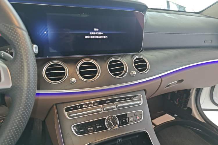 Used Mercedes-Benz E-Class 2018 Facelift E 200 L Sport Edition Audio And AC Panel