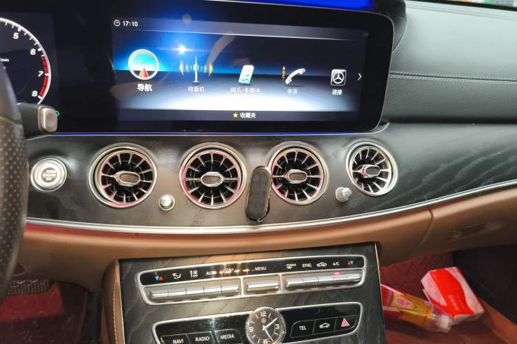 Used Mercedes-Benz E-Class 2018 Facelift E 200 L Sport Edition Audio And AC Panel