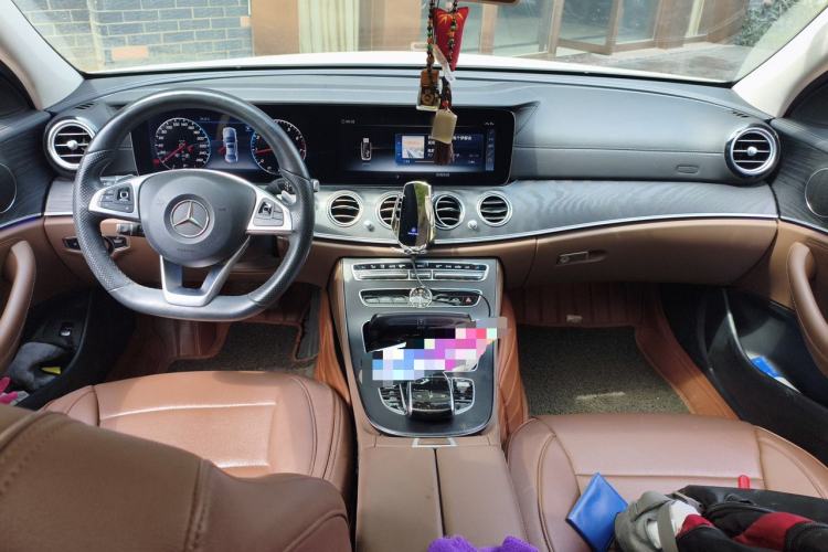 Used Mercedes-Benz E-Class 2018 E 300 L Sporty and Stylish Model Center Console