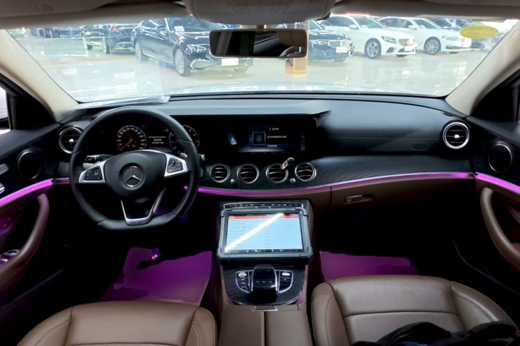 Used Mercedes-Benz E-Class 2018 E 300 L Sporty and Stylish Model Center Console