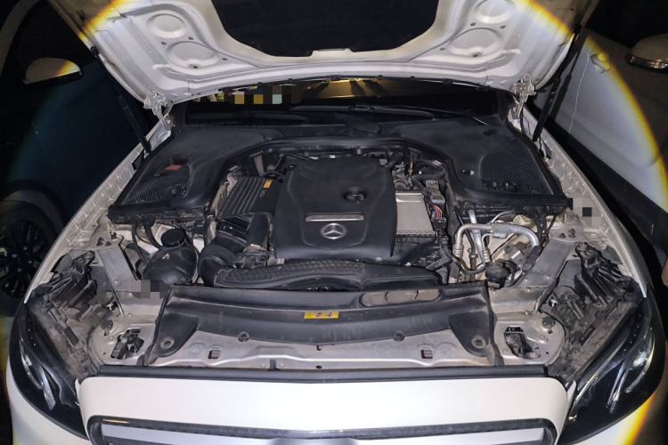 Used Mercedes-Benz E-Class 2018 Facelift E 200 L Sport Edition Engine Bay