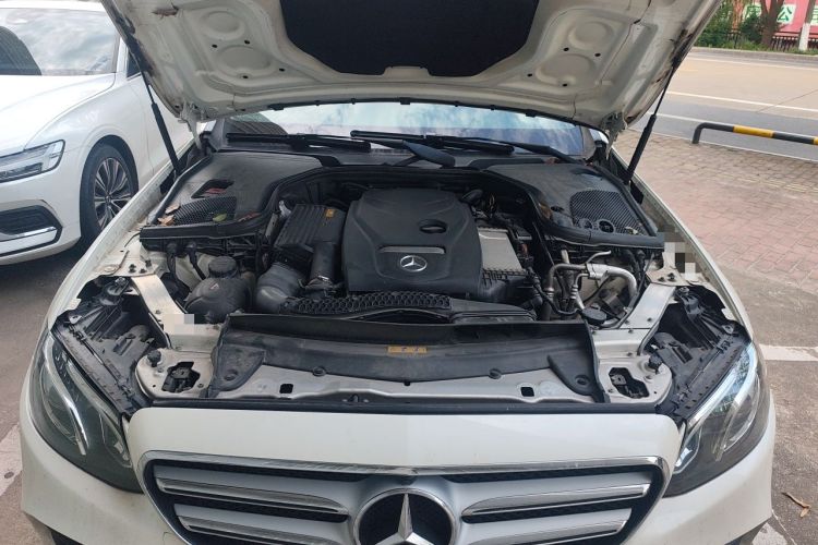 Used Mercedes-Benz E-Class 2018 Restyled E 300 L Sporty and Stylish Edition Engine Bay