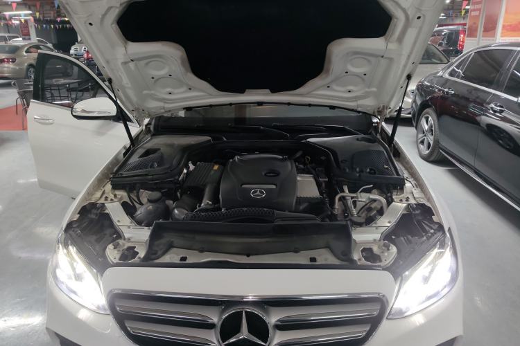 Used Mercedes-Benz E-Class 2018 Facelift E 200 L Sport Edition Engine Bay