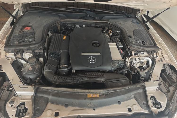 Used Mercedes-Benz E-Class 2018 E 300 L Sporty and Stylish Model Engine Bay