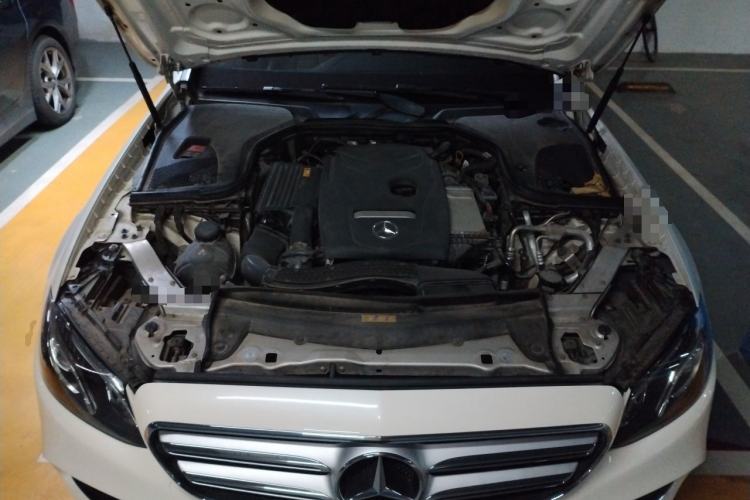 Used Mercedes-Benz E-Class 2018 Facelift E 200 L Sport Edition Engine Bay