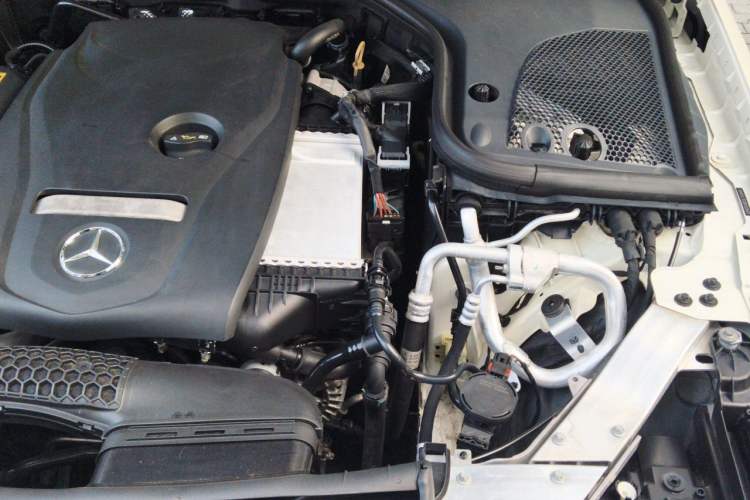 Used Mercedes-Benz E-Class 2018 E 300 L Sporty and Stylish Model Engine Bay Left
