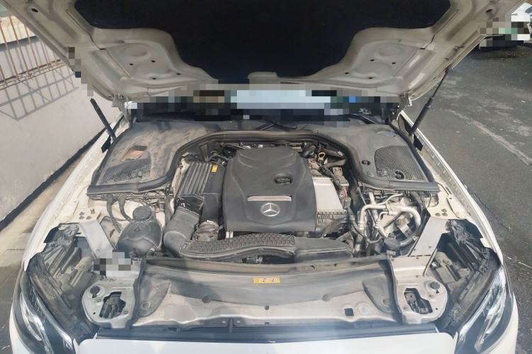 Used Mercedes-Benz E-Class 2018 E 300 L Sporty and Stylish Model Engine Bay