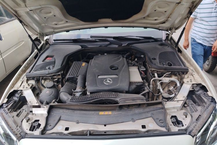 Used Mercedes-Benz E-Class 2018 Restyled E 300 L Sporty and Stylish Edition Engine Bay