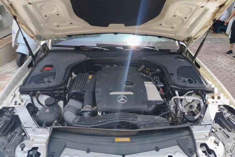 Used Mercedes-Benz E-Class 2018 Facelift E 200 L Sport Edition Engine Bay
