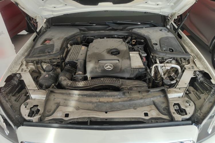 Used Mercedes-Benz E-Class 2018 Facelift E 200 L Sport Edition Engine Bay