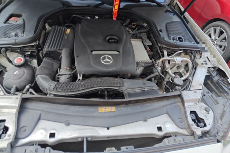 Used Mercedes-Benz E-Class 2018 E 300 L Sporty and Stylish Model Engine Bay