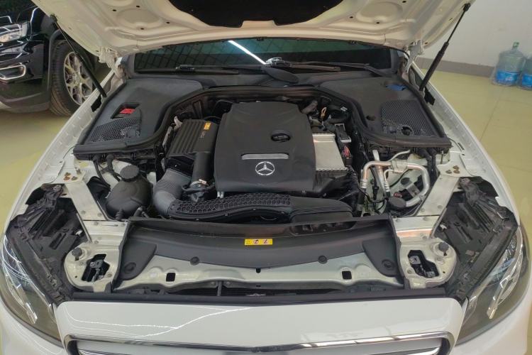Used Mercedes-Benz E-Class 2018 Facelift E 200 L Sport Edition Engine Bay