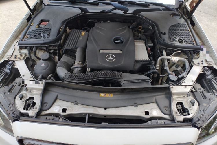 Used Mercedes-Benz E-Class 2018 E 300 L Sporty and Stylish Model Engine Bay