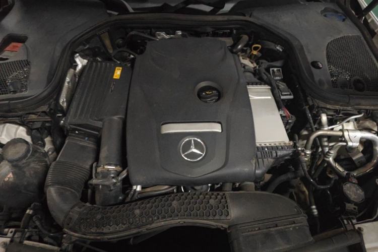 Used Mercedes-Benz E-Class 2018 E 300 L Sporty and Stylish Model Engine Bay