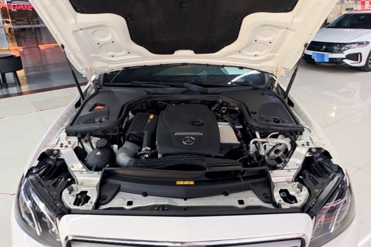 Used Mercedes-Benz E-Class 2018 E 300 L Sporty and Stylish Model Engine Bay