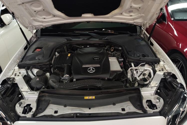 Used Mercedes-Benz E-Class 2018 E 300 L Sporty and Stylish Model Engine Bay
