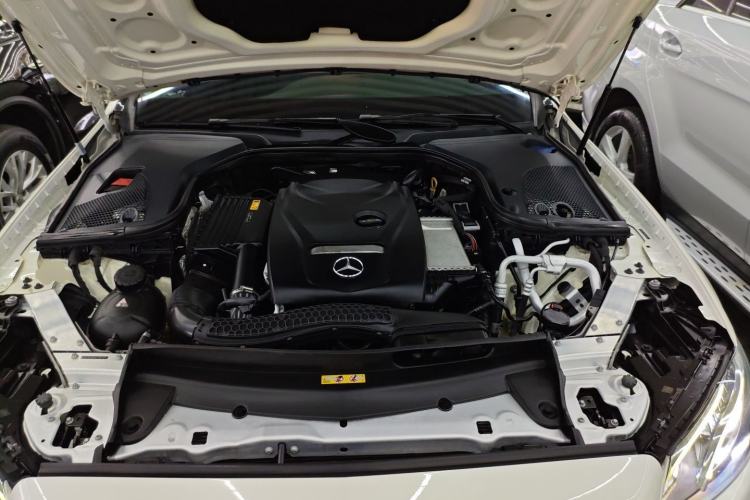 Used Mercedes-Benz E-Class 2018 E 300 L Sporty and Stylish Model Engine Bay