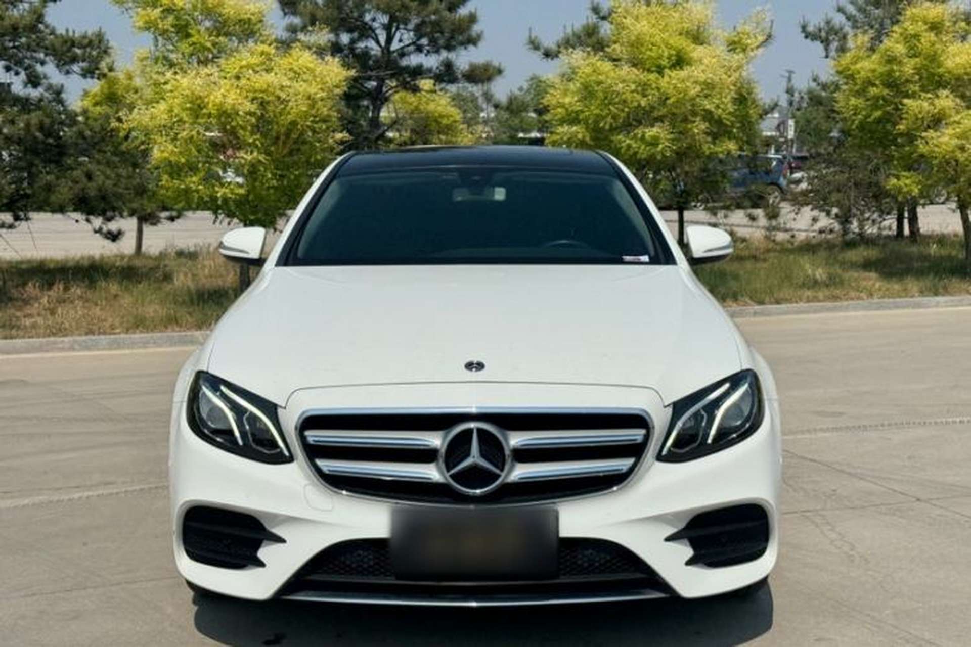 Used Mercedes-Benz E-Class 2018 Facelift E 200 L Sport Edition Exterior 1