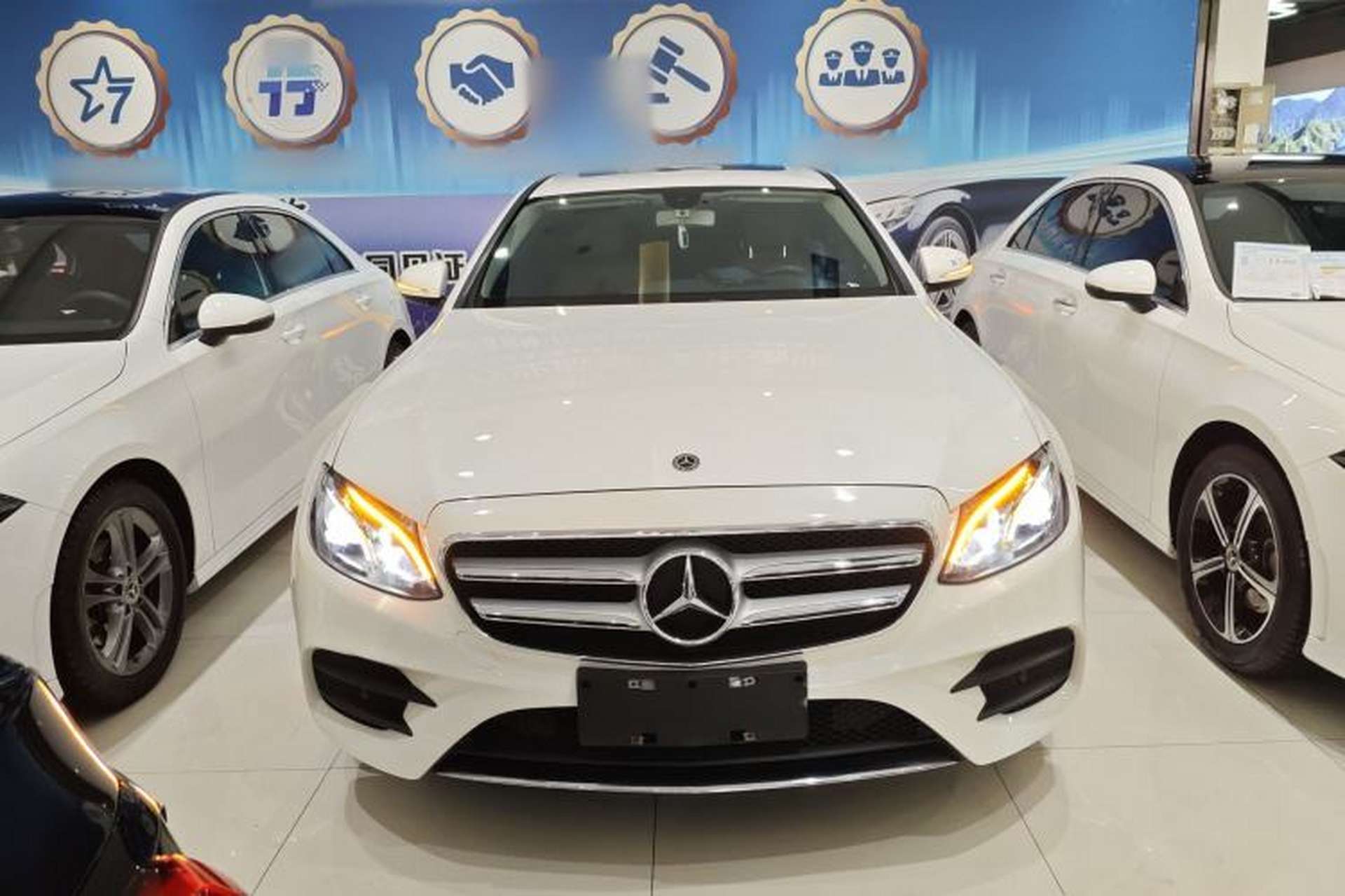 Used Mercedes-Benz E-Class 2018 Facelift E 200 L Sport Edition Front