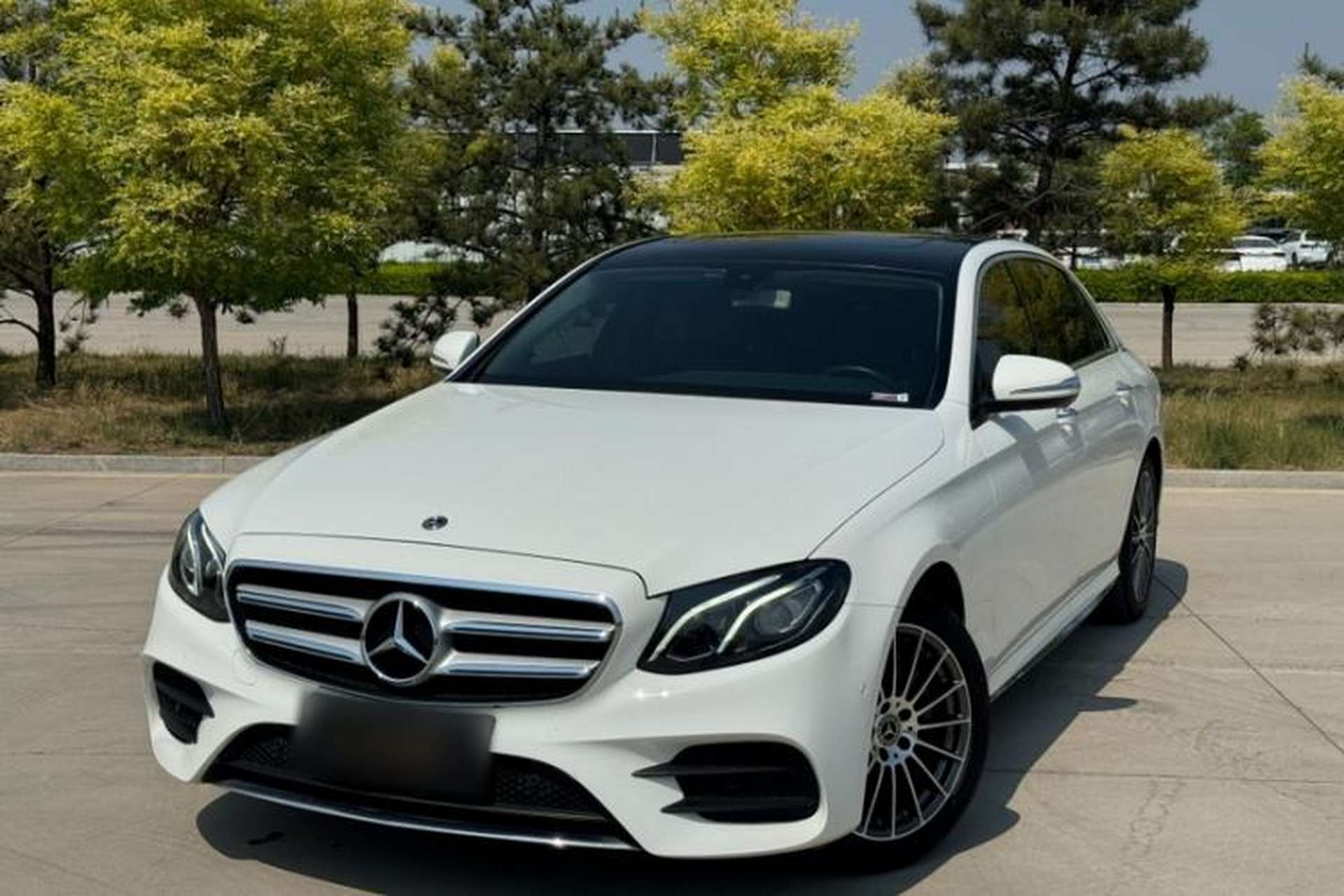 Used Mercedes-Benz E-Class 2018 Facelift E 200 L Sport Edition Front Left 45 Deg