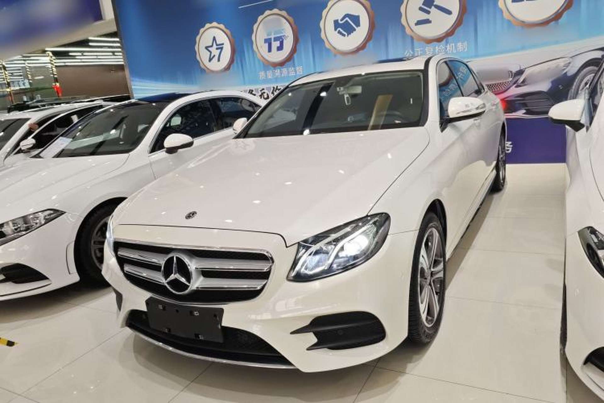 Used Mercedes-Benz E-Class 2018 Facelift E 200 L Sport Edition Front Left 45 Deg