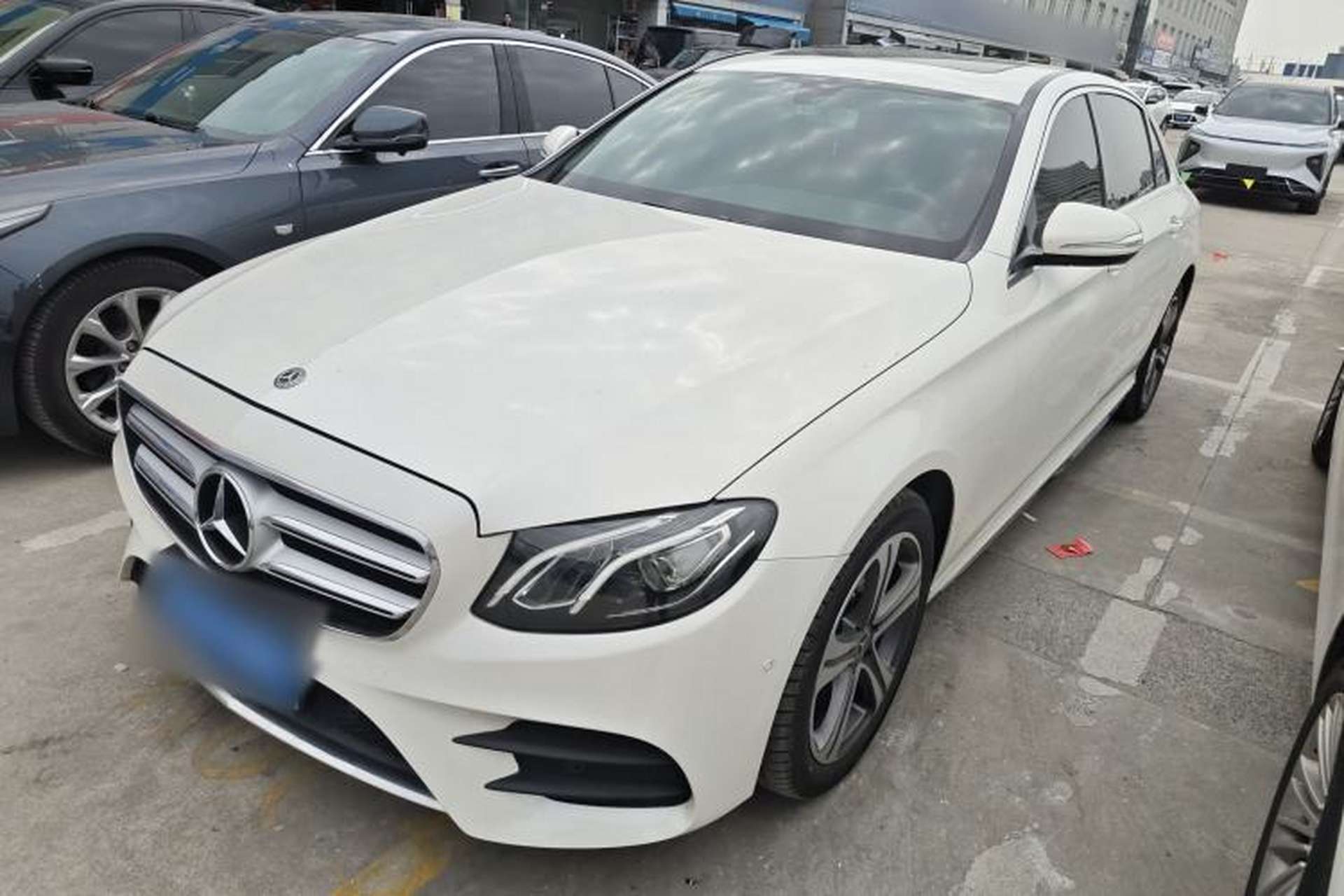 Used Mercedes-Benz E-Class 2018 Facelift E 200 L Sport Edition Front Left 45 Deg