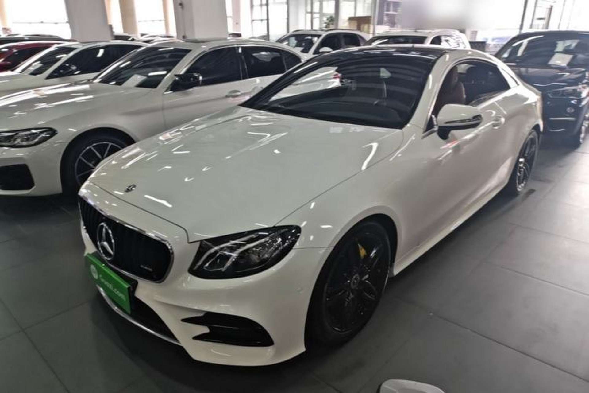 Used Mercedes-Benz E-Class 2018 E 200 Coupe Front Left 45 Deg