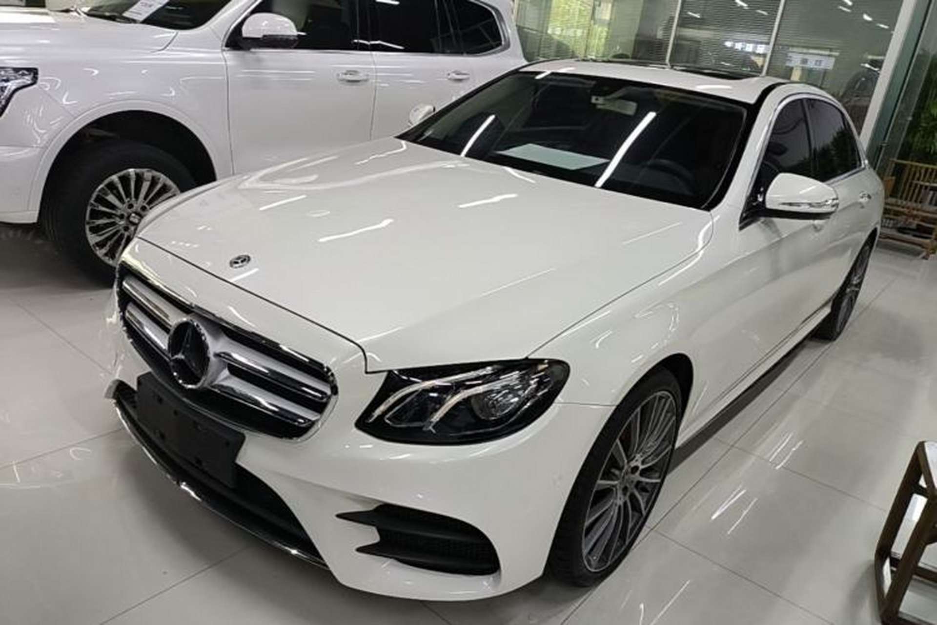 Used Mercedes-Benz E-Class 2018 Facelift E 200 L Sport 4MATIC Front Left 45 Deg