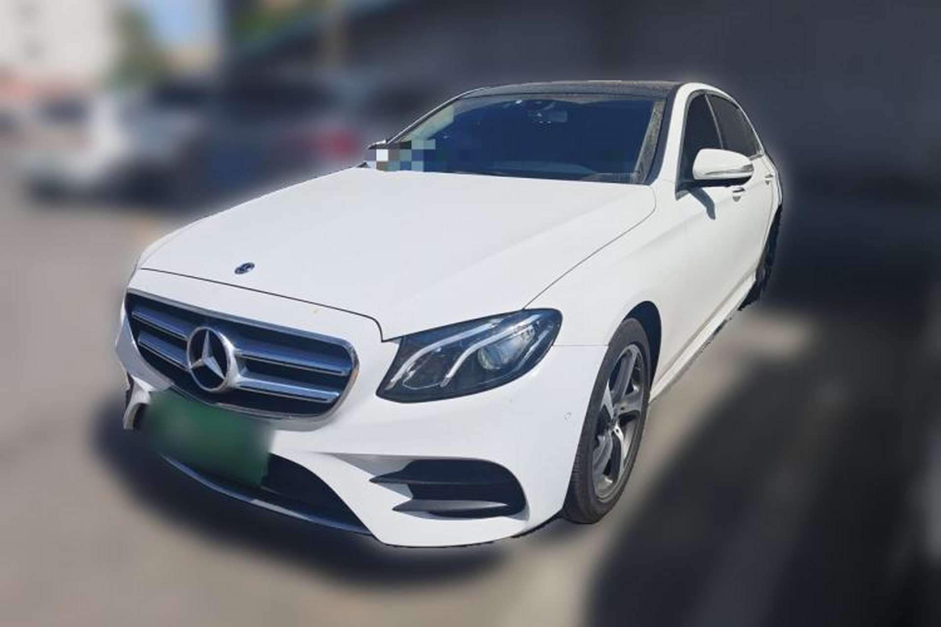Used Mercedes-Benz E-Class 2018 Restyled E 300 L Sport Luxury Edition Front Left 45 Deg