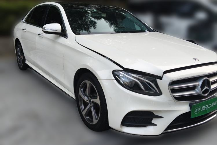 Used Mercedes-Benz E-Class 2018 E 300 L Sporty and Stylish Model Front Right 45 Deg