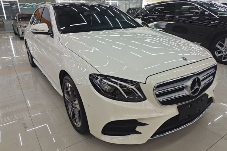 Used Mercedes-Benz E-Class 2018 Facelift E 200 L Sport Edition Front Right 45 Deg