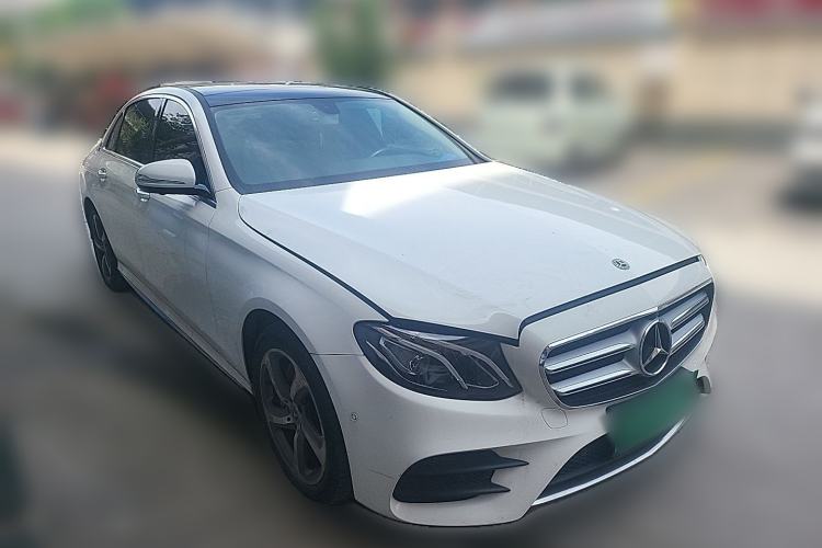 Used Mercedes-Benz E-Class 2018 Restyled E 300 L Sporty and Stylish Edition Front Right 45 Deg