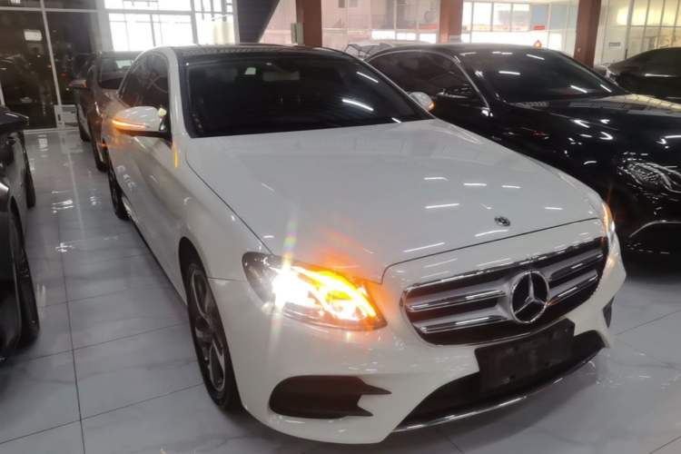 Used Mercedes-Benz E-Class 2018 Restyled E 300 L Sporty and Stylish Edition Front Right 45 Deg