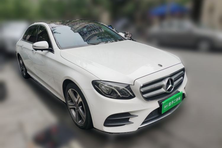 Used Mercedes-Benz E-Class 2018 Facelift E 200 L Sport Edition Front Right 45 Deg