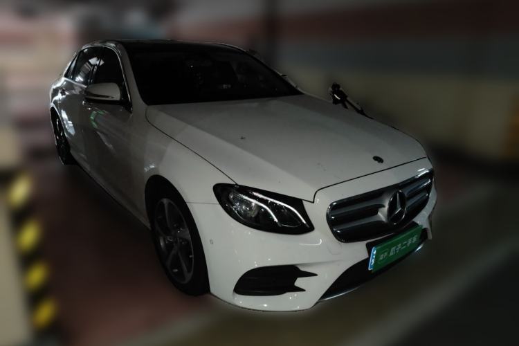 Used Mercedes-Benz E-Class 2018 E 300 L Sporty and Stylish Model Front Right 45 Deg