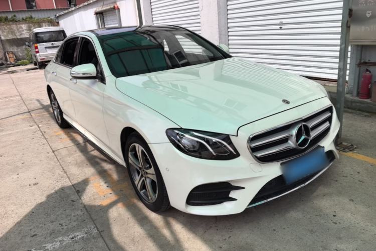 Used Mercedes-Benz E-Class 2018 E 200 L Sport Edition Front Right 45 Deg