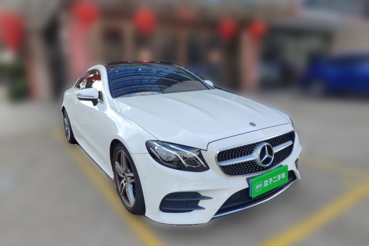Used Mercedes-Benz E-Class 2018 E 200 Coupe Front Right 45 Deg