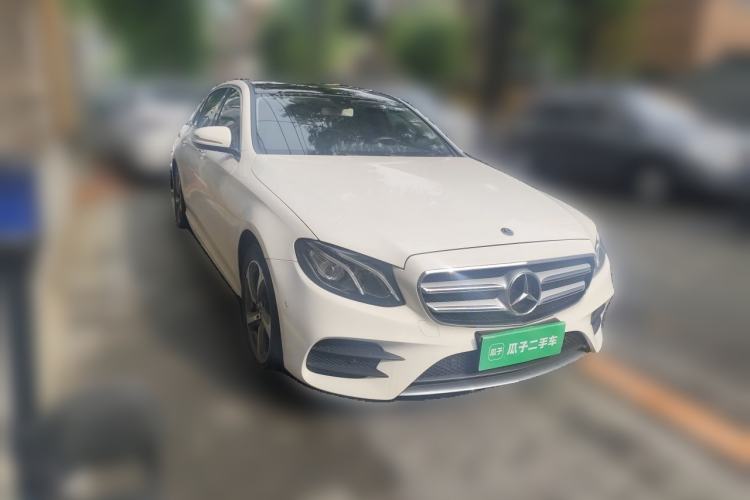 Used Mercedes-Benz E-Class 2018 E 300 L Sporty and Stylish Model Front Right 45 Deg